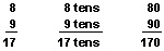 Second tens/numbers example