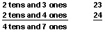 Tens/ones example