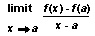 Instantaneous rate of change