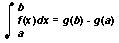 Fundamental theorem of calculus