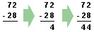 Addition-borrow method of subtraction