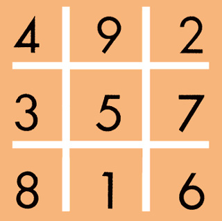 Tick-tack-toe puzzle