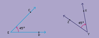 Congruence of 2 angles