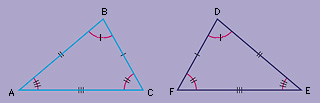 Congruence between 2 triangles