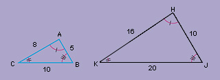 Similarity between 2 triangles