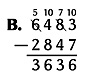 Subtraction method B