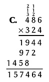 Multiplication method C