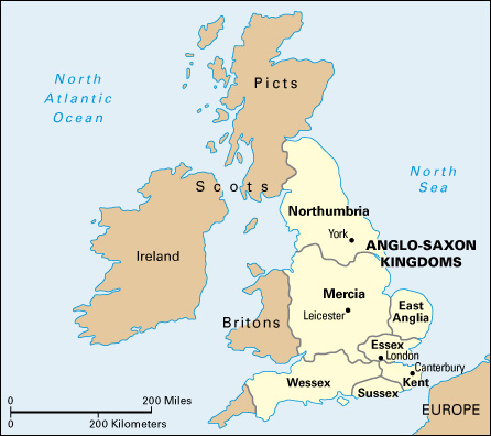 Anglo-Saxon kingdoms