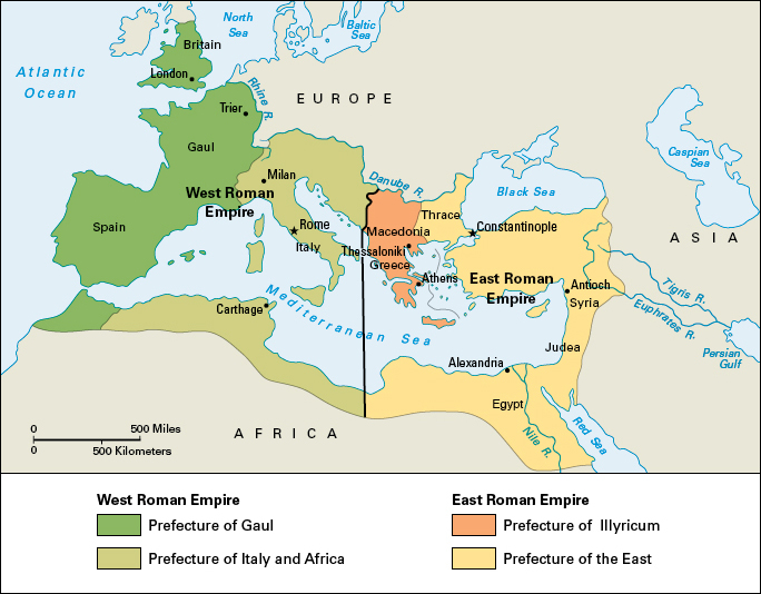 Division of the Roman Empire