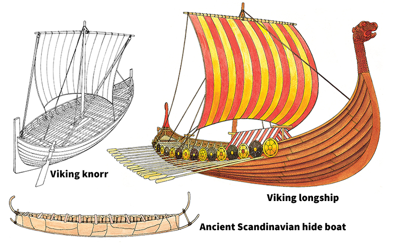 Viking ships