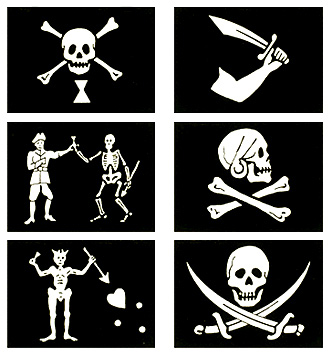 Pirate flags