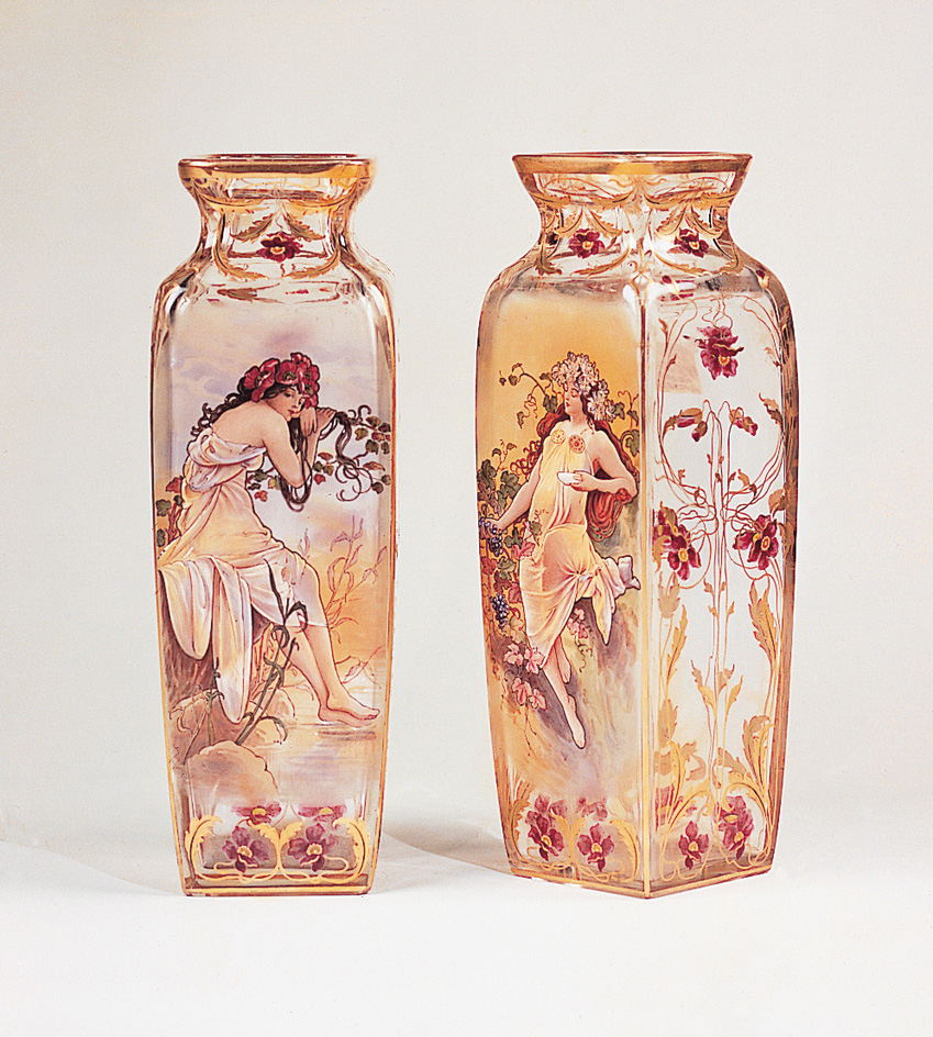 Art Nouveau vases