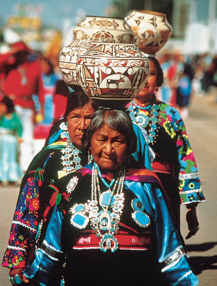 Inter-tribal ceremony in New Mexico