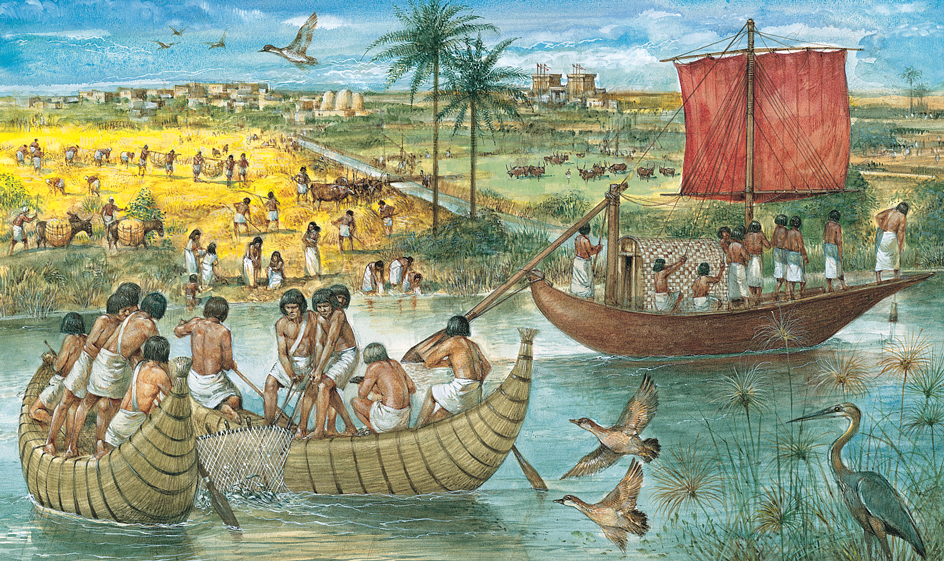 Importance of the Nile River to ancient Egypt