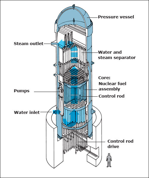 Parts of nuclear reactor