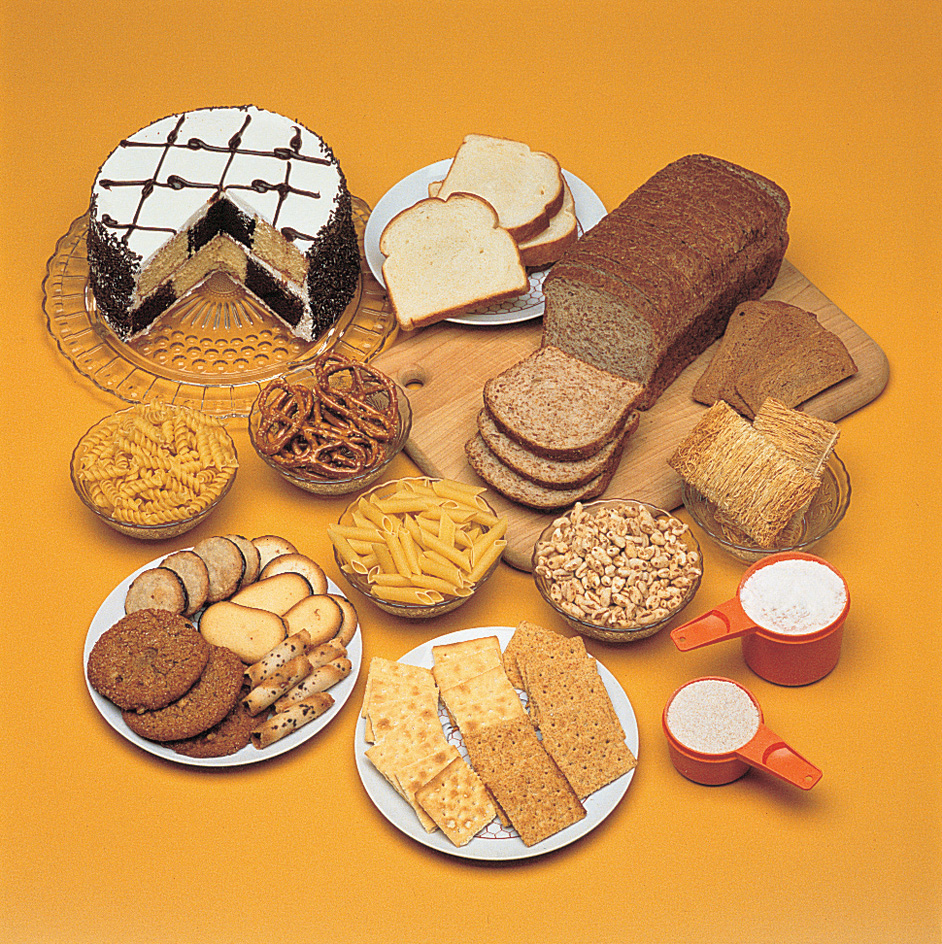 Foods made with wheat