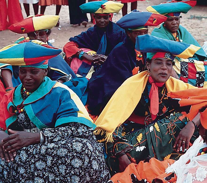 Herero women of Namibia