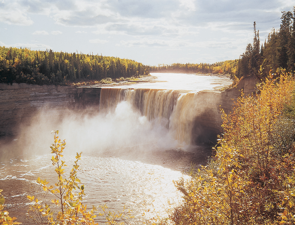 Alexandra Falls in the Northwest Territories