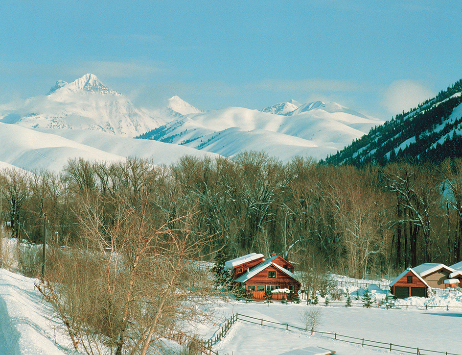 Sawtooth Mountains in Idaho