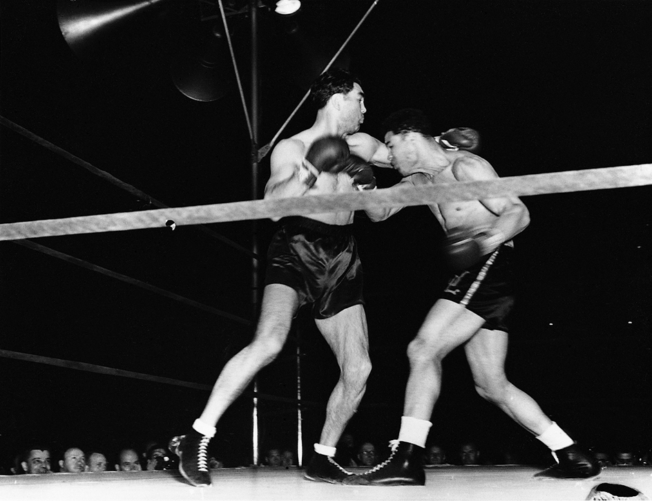 Joe Louis and Max Schmeling