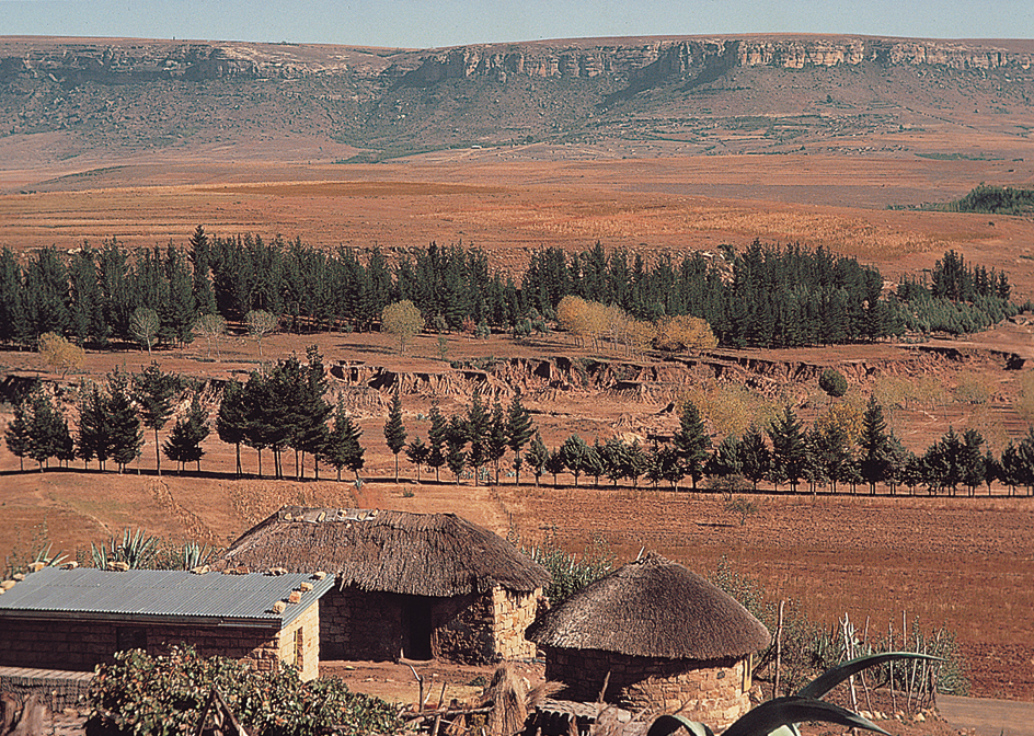 Lesotho village