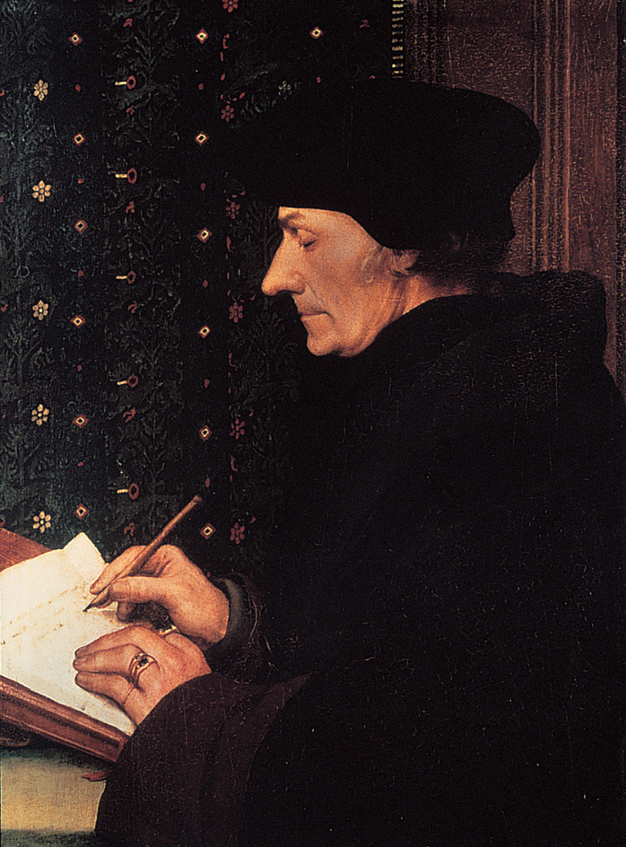 Desiderius Erasmus, by Hans Holbein the Younger