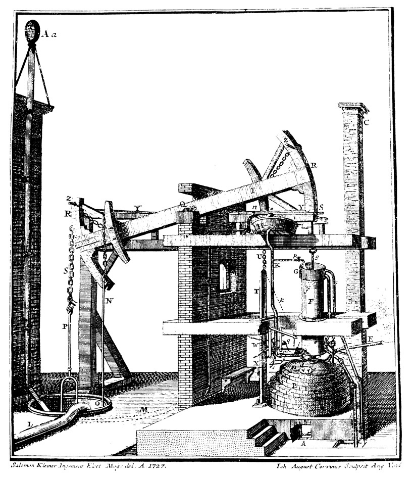 Thomas Newcomen's steam engine