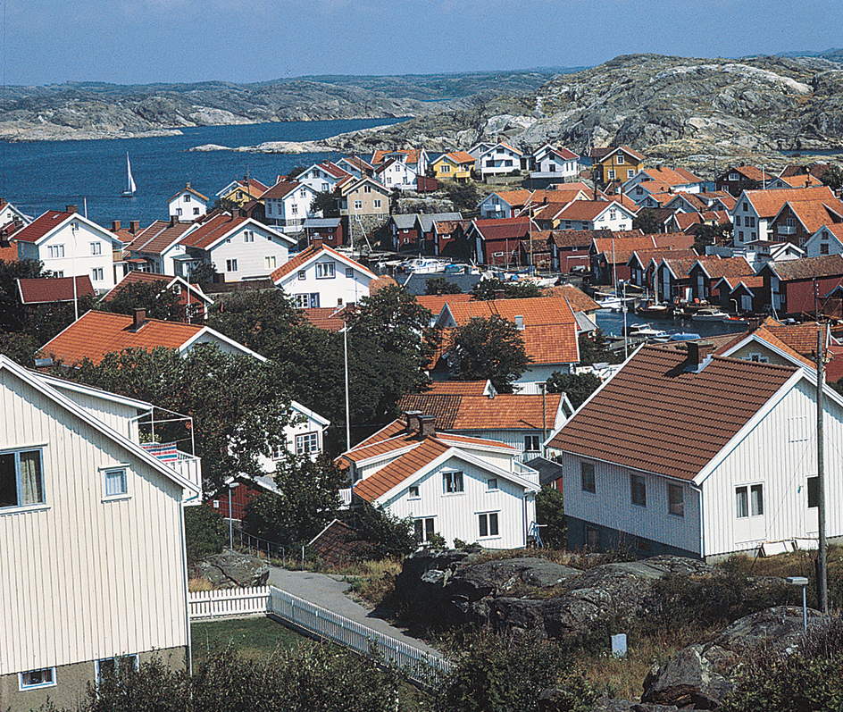 Small villages in Sweden