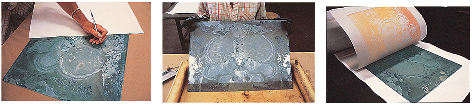 Making an etching