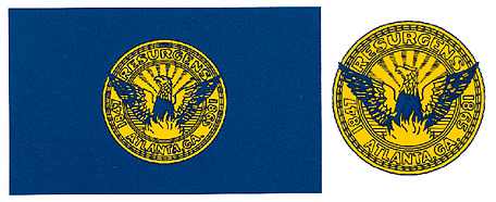 Atlanta flag and seal