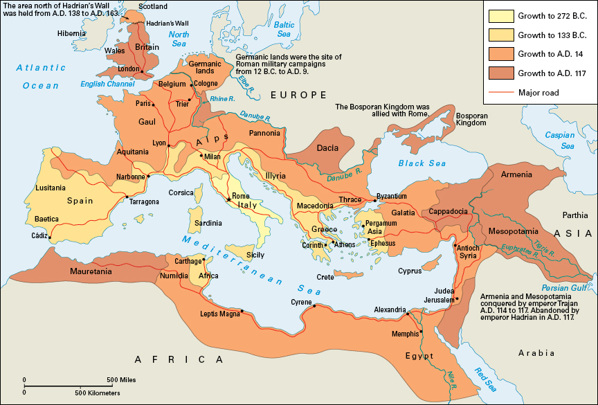 Growth of the Roman Empire