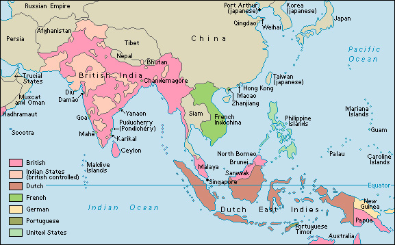 Colonialism: Asia