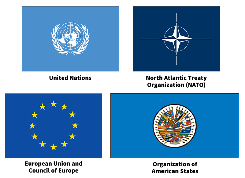 Flags of world organizations