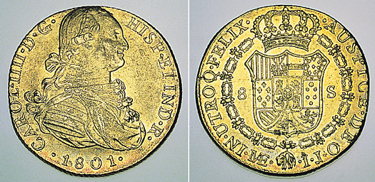 Spanish doubloon