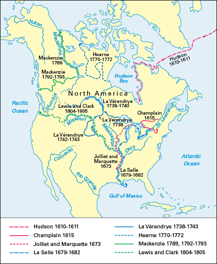 Exploration of North America