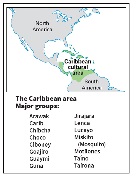 Indigenous peoples of the Americas: Caribbean cultural area