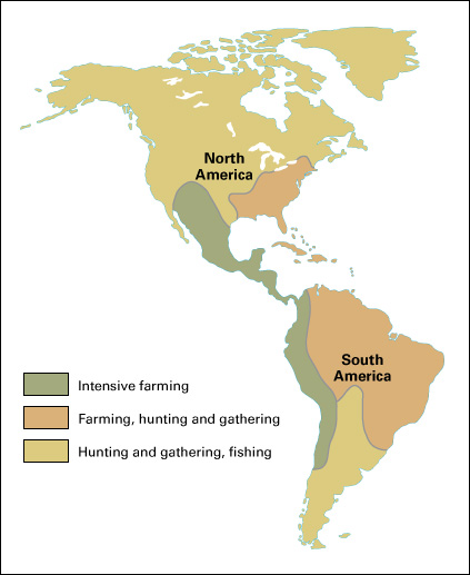 How Indigenous Americans obtained food