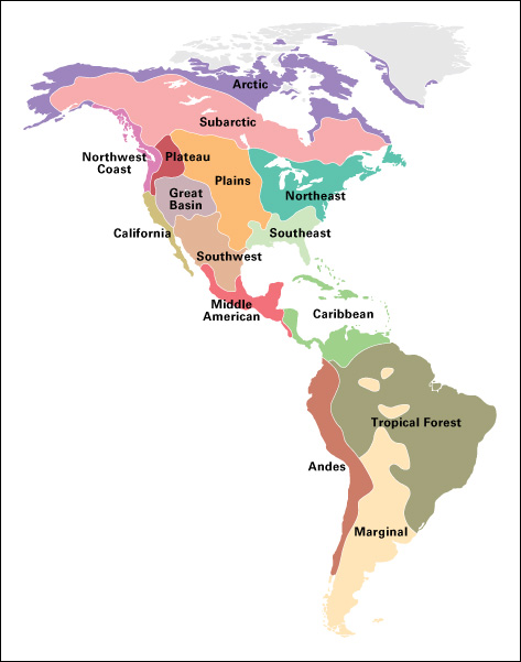 Indigenous peoples of the Americas: cultural areas