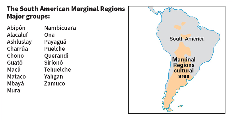 Indigenous peoples of the Americas: South American Marginal Regions