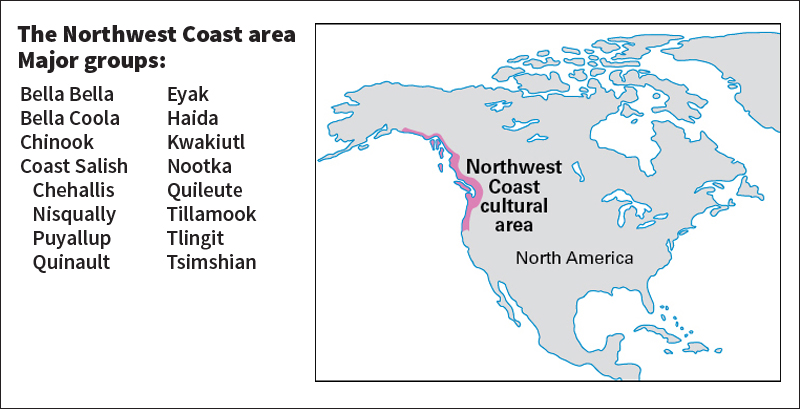 Indigenous peoples of the Americas: Northwest Coast cultural area