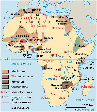 Africa in the 1400's