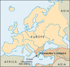 Alexander's Empire, 323 B.C.