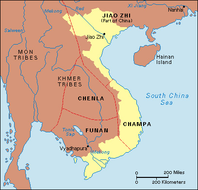 Indochina Peninsula about A.D. 300