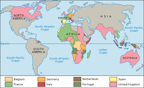 World History: Colonial empires