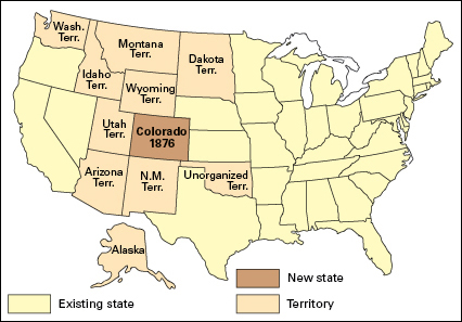 U.S. states and territories under Grant