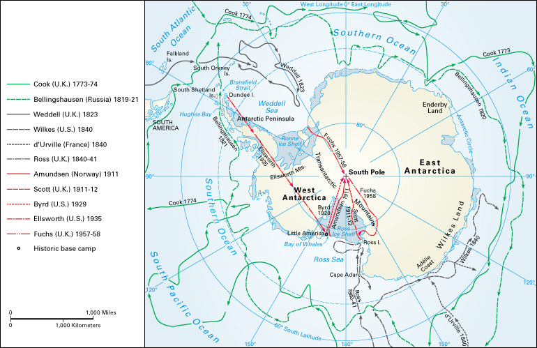 Antarctica exploration