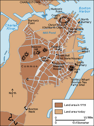 Boston in 1775