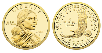 Sacagawea dollar