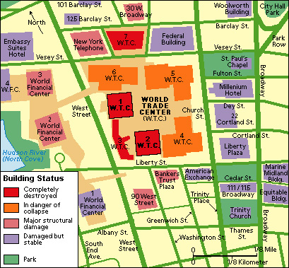 September 11 terrorist attacks - Ground zero