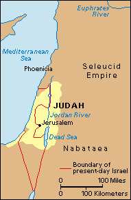 Judah about 100 B.C.